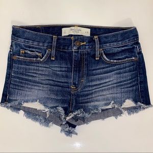 A&F High-Waisted Jean Shorts